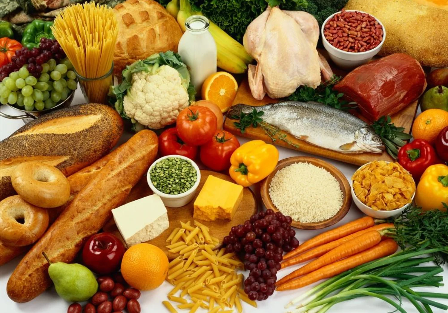 Ampio assortimento di prodotti alimentari